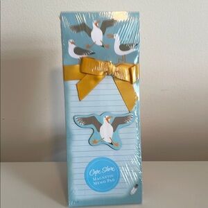 Cape Shore Seagull Magnetic Memo Pad with Seagull Magnet